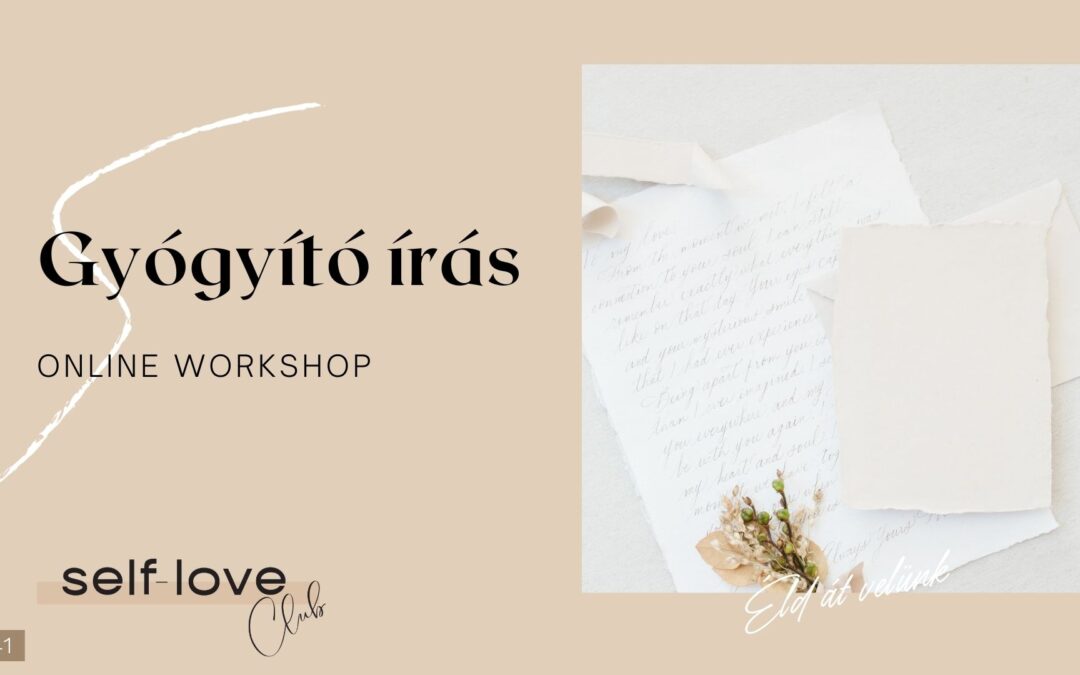 Gyógyító Írás Online Workshop