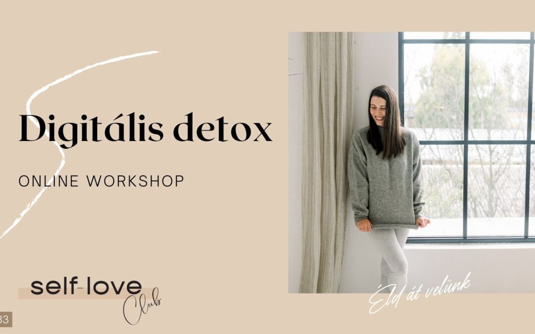 Digitális detox Online Workshop