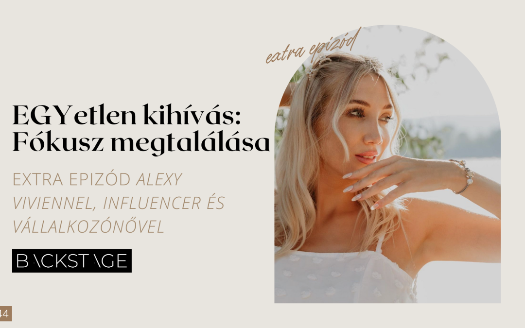 Influencer – szitokszó vagy lehetőség? – Alexy Vivien