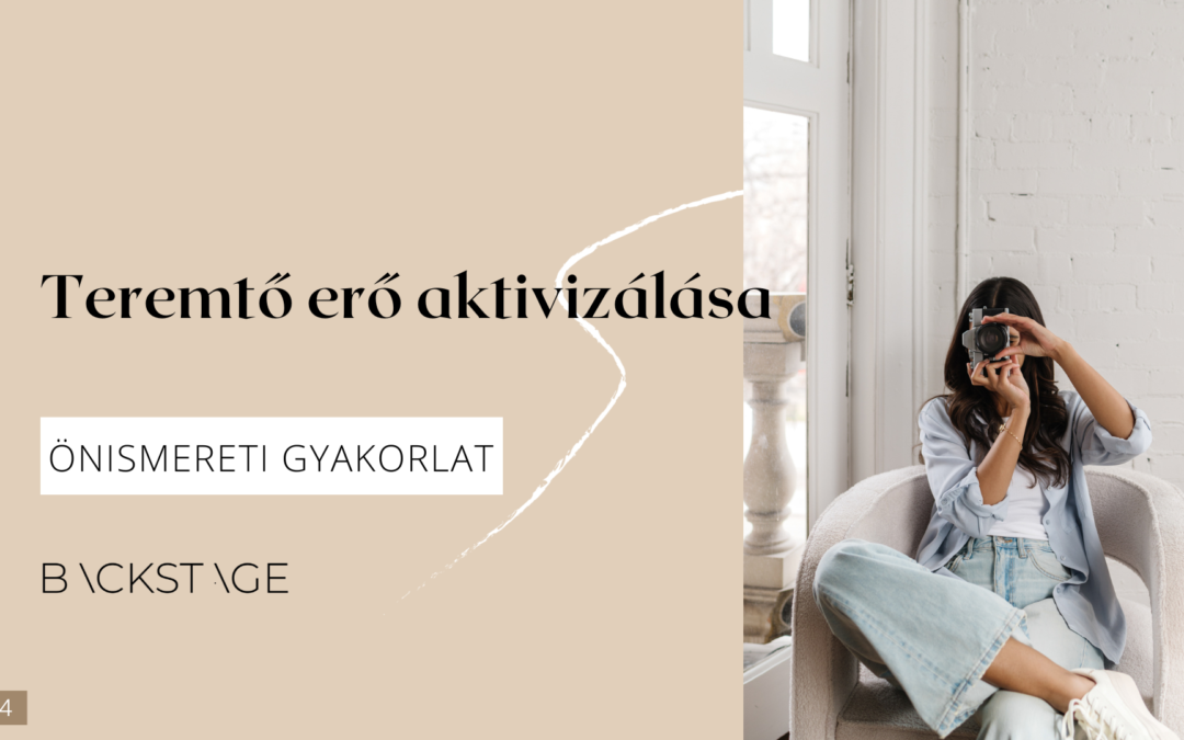 Teremtő erő aktivizálása