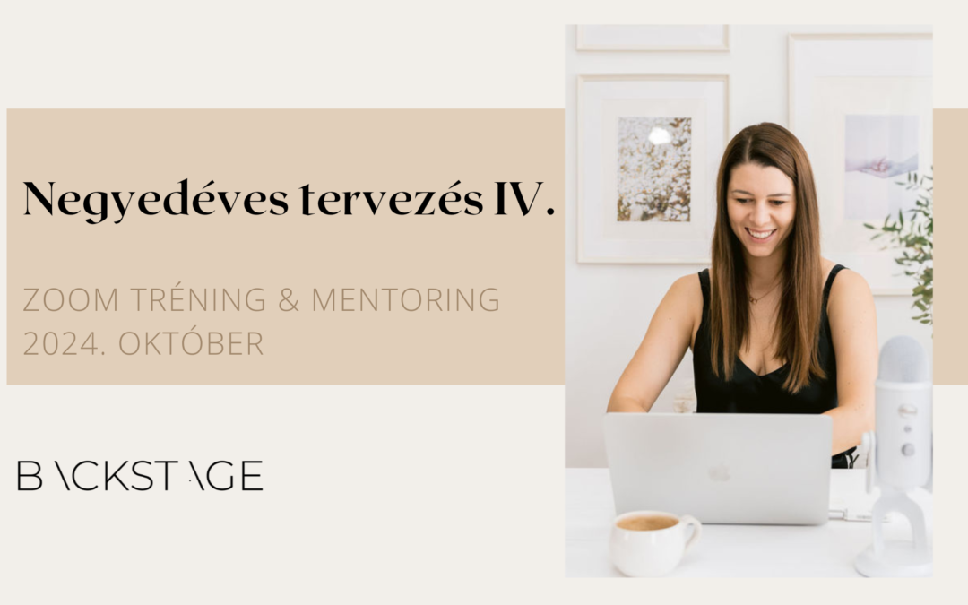 Negyedéves tervezés Q4