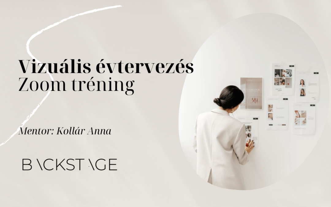 Vizuális évtervezés 2025. Zoom tréning