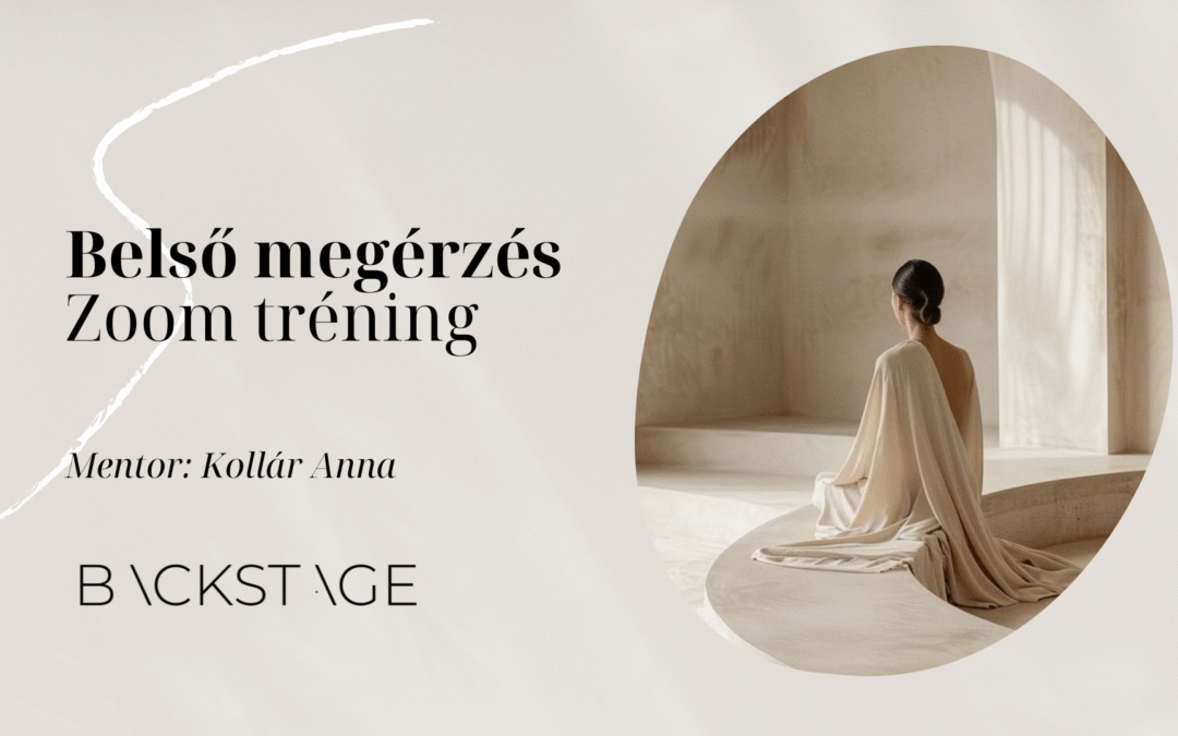 Belső megérzés Zoom tréning